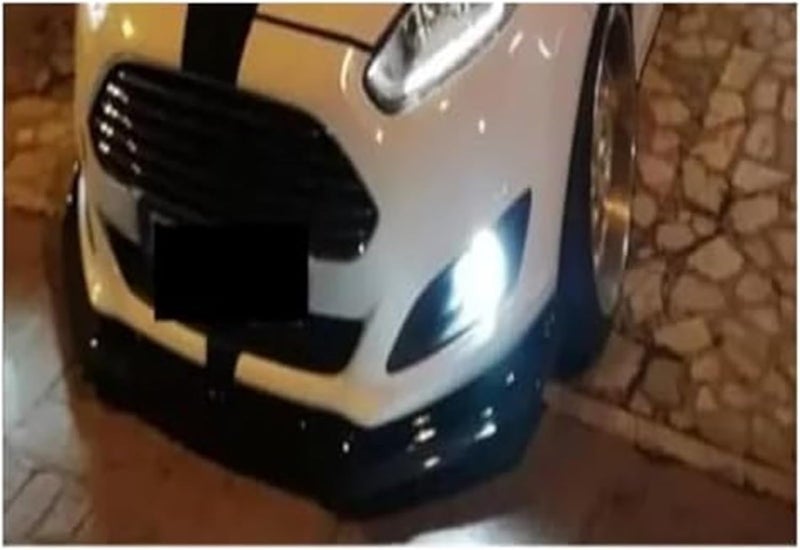 QASULER Front Bumper Lip Splitter for Fiesta - Image 4