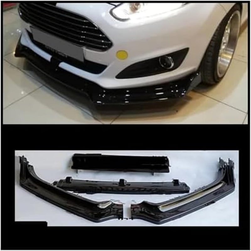 QASULER Front Bumper Lip Splitter for Fiesta - Image 5