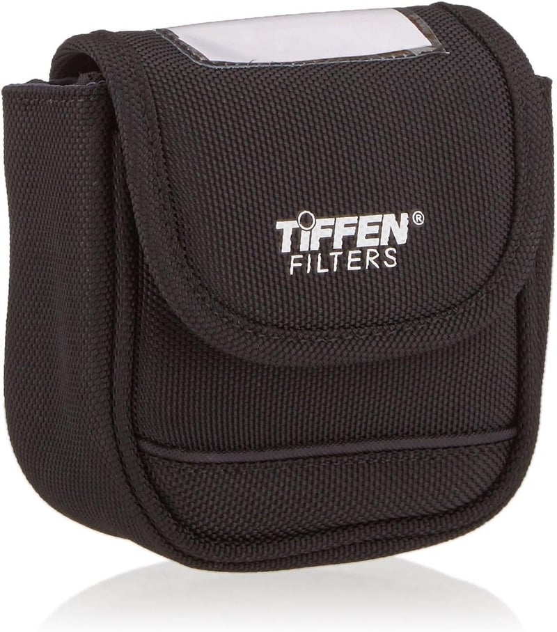 Tiffen Large Belt Style Filter Pouch for 62mm to 82mm Filters - Black - Image 1