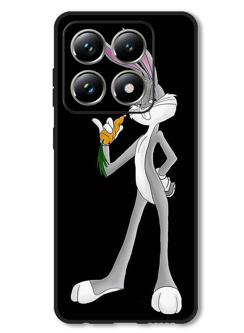 Theodor Case Compatible with Xiaomi 14T Protection Shockproof Bumper Cover Rabbit - Image 1