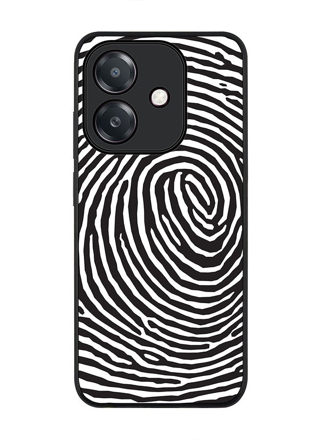 Stylizedd For Oppo A5i Case,Slim fit Camera Protection, Shockproof Thin Phone cover  - Finger Prints
