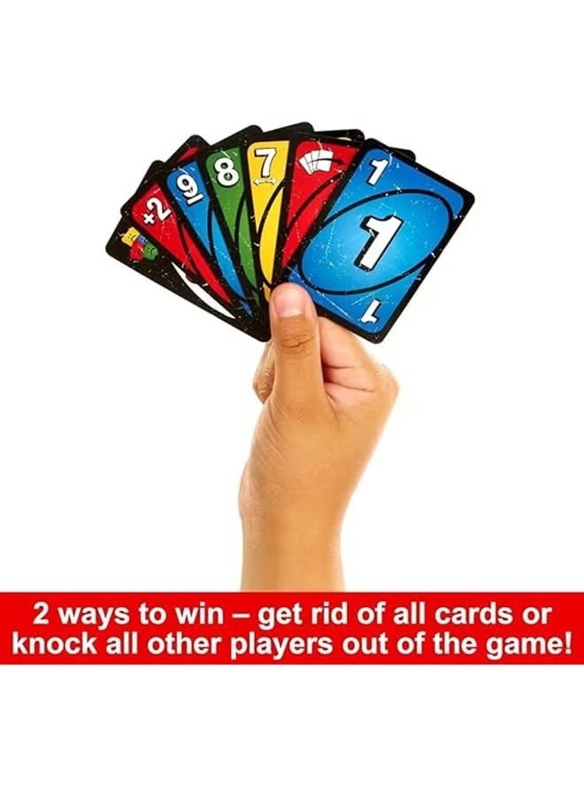 UNO Show ‘em No Mercy Card Game for Kids, Adults & Family Night, Parties and Travel