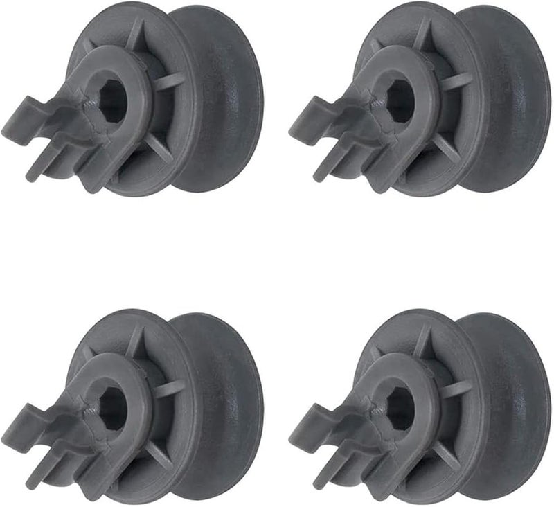 4 حزمة عجلات استبدال علوية لغسالة الصحون قطع غيار عجلات نسيجية - Image 4