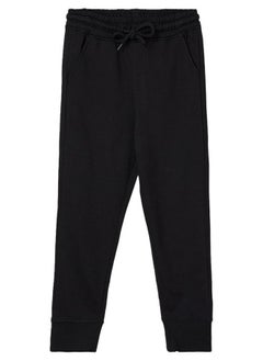 Max max Boys Solid Cotton Joggers (S24DKP04BLACK)_3-4Y  - Image 1