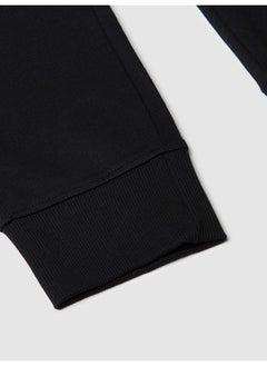 Max max Boys Solid Cotton Joggers (S24DKP04BLACK)_3-4Y  - Image 4