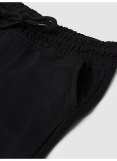 Max max Boys Solid Cotton Joggers (S24DKP04BLACK)_3-4Y  - Image 3
