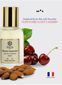 PREPARFUMER From France Cherry Gourmet 30ml - Floral Fruity Gourmand Scent - Luxury Fragrance with Cherry & Almond - Long Lasting With Jasmine Notes  - Image 2
