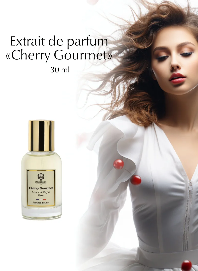 بريبارفيومر معطر من فرنسا شيري غورميه 30 مل - رائحة زهرية فاكهية - عطر فاخر مع الكرز واللوز - يدوم طويلاً مع نفحات الياسمين