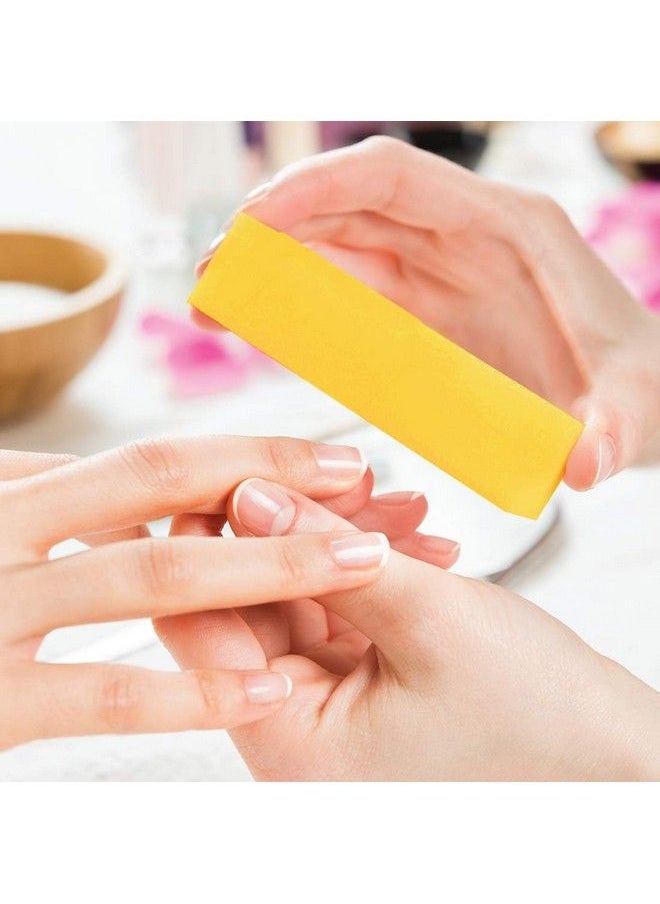 ForPro Professional Collection Forpro Ultra Gold Buffing Block 240 Grit Foursided Manicure & Pedicure Nail Buffer 3.75” L X 1” W X 1” H 20Count  - Image 5