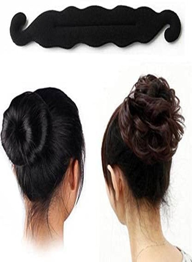 Stylazo Hair Bun Maker And Braids Tools Hair Accessories For Women Hair Styling Accessories For Women, Black Hair Accessory Set (Black) - Image 5