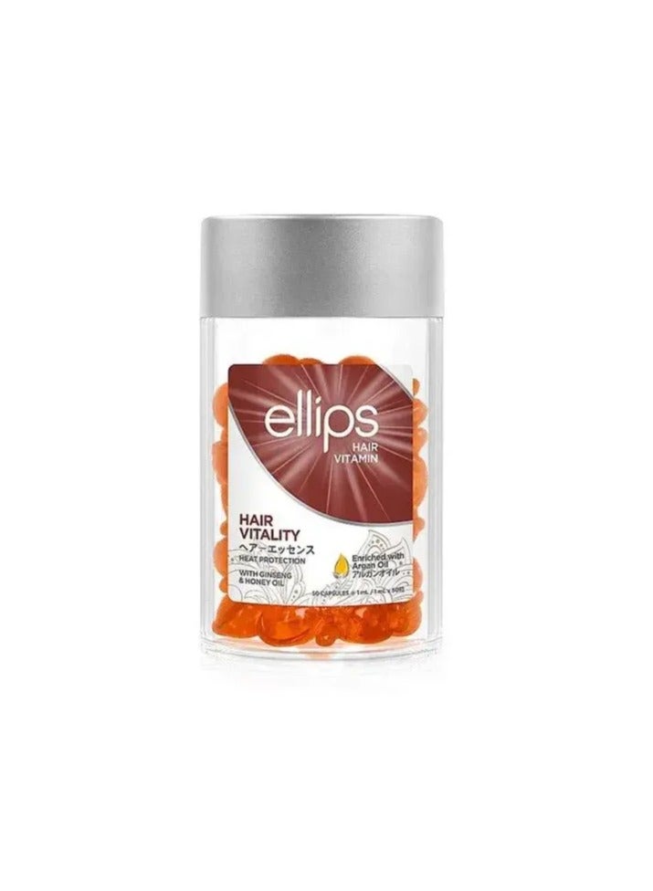 أليبس فيتامين الشعر إليبس مع زيت الجينسنغ والعسل 50 كبسولة - Image 1