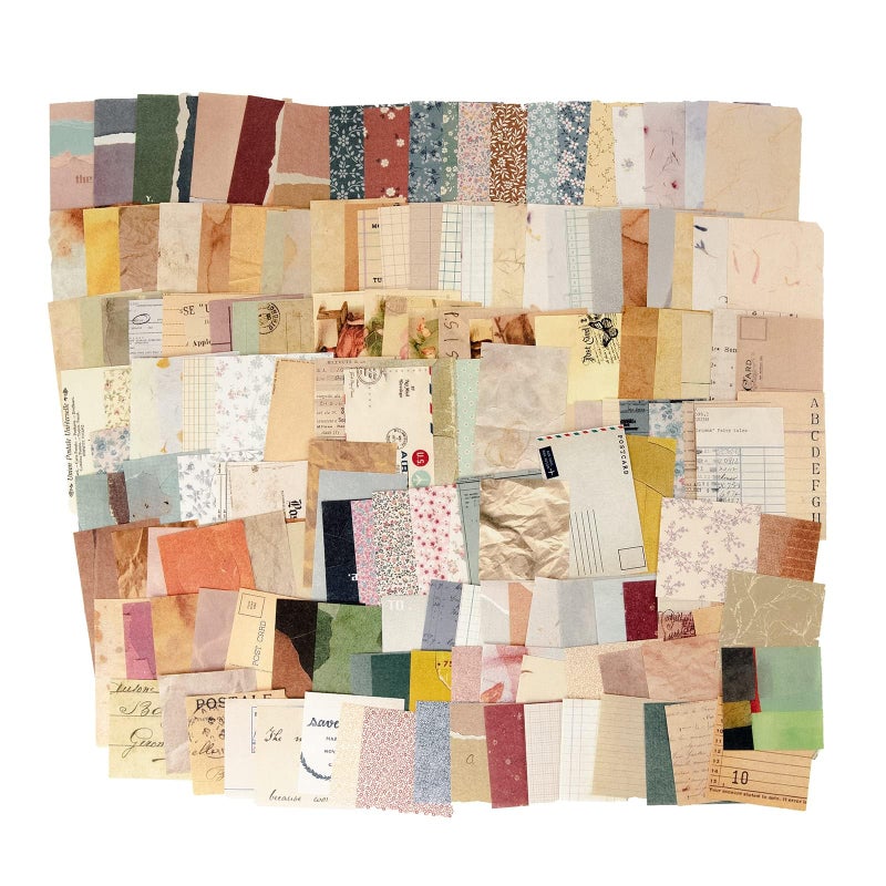 MOLNESO 360 Sheets Vintage Scrapbook Paper Pack, Retro Aesthetic Journaling Supplies for DIY Crafts, Junk Journal, Collage, Ephemera, Aged Backgrounds & Mixed Themes - Image 1
