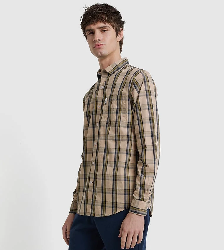 Ben Sherman Ben Sherman Men's Long Sleeve Striped Shirts