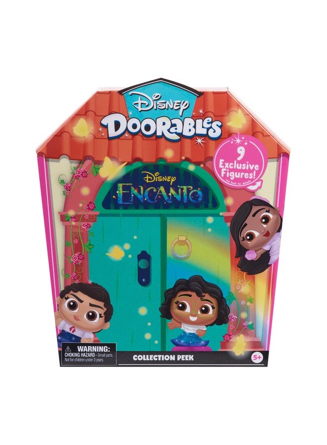 Just Play Disney Doorables Encanto Collection Peek, 9 Collectible Figurines in a Casa Madrigal-Themed Box, Kids Toys for Ages 5 Up by Just Play - Image 3