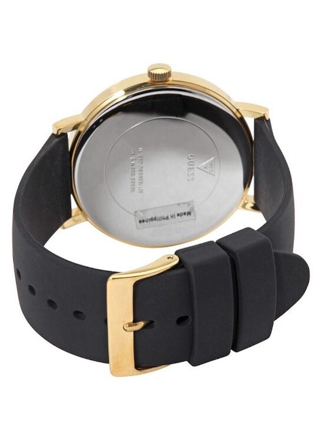 GUESS Mens Quartz Watch, Analog Display and Silicone Strap W1264G1 - Image 3