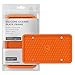 Rightcar Solutions Car Plate Frame Silicone License Plate Frame RustProof RattleProof WeatherProof License Plate Holder for Front or Rear Orange 1 Pack - Image 2