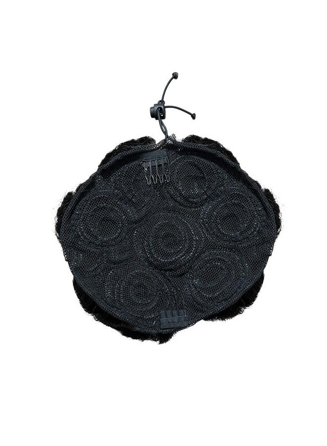 VIVIAN Synthetic Bun Dory Panja, Natural Black - Image 5