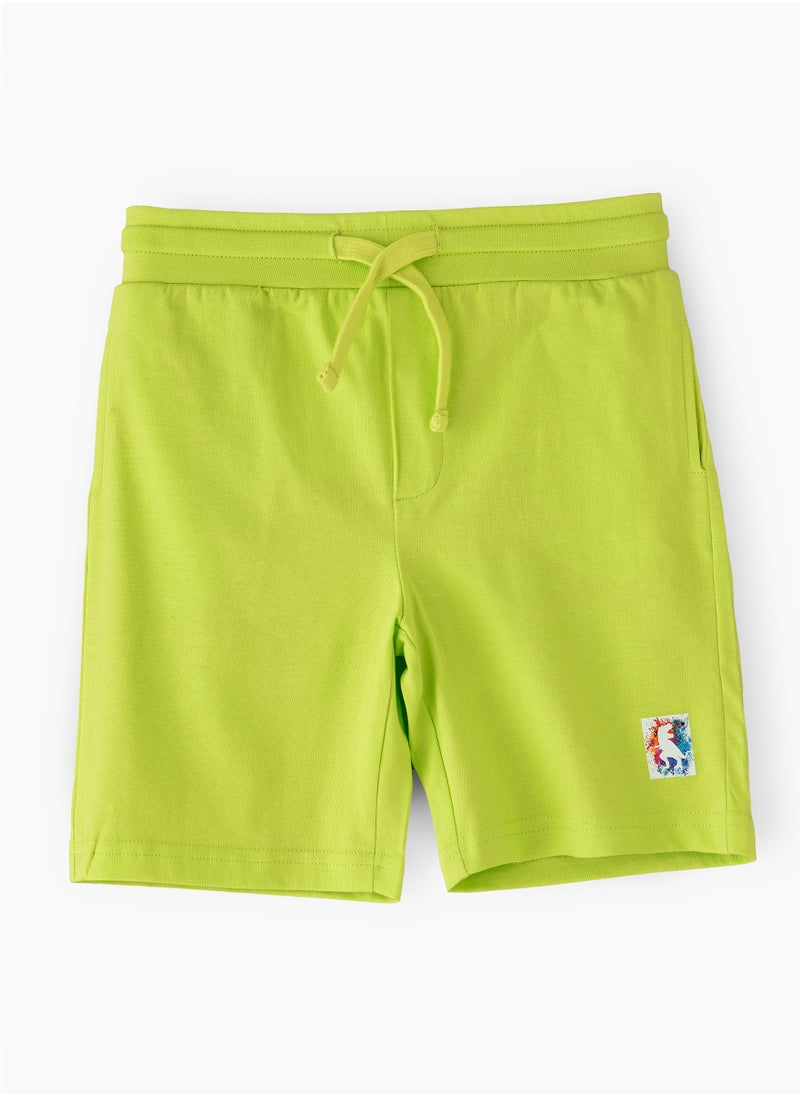 JAM Spring & Summer Breezin': Boys' Comfy Cotton Knit Shorts  - Image 1