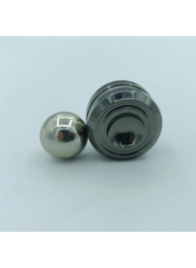 Satellite Magnet Gyro Decompression Toy Orbiter Fidget Toy Fingertip Yo-yo Decompression Leisure-Color:Full Rose (Body Plus Ball)-Specifications:Ball Diameter 16mm * Body Diameter 24mm