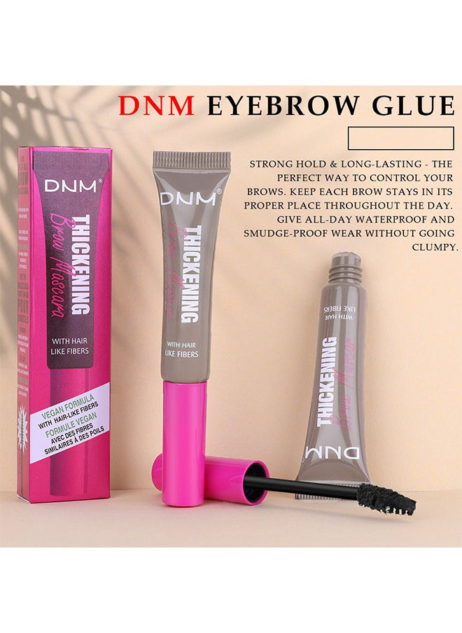 DNM - Tinted Thickening Brow Mascara - Brow Fast Sculpt - Waterproof Transfer-Proof - Brush To Fill In Eyebrows And Cover Gray Hairs - Cruelty Free (Cool Blonde) - Image 1