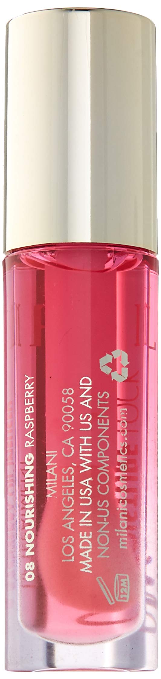 Milani Moisture Lock Oil Infused Lip Treatment, Nourishing Raspberry, 0.10 Ounce - Image 2