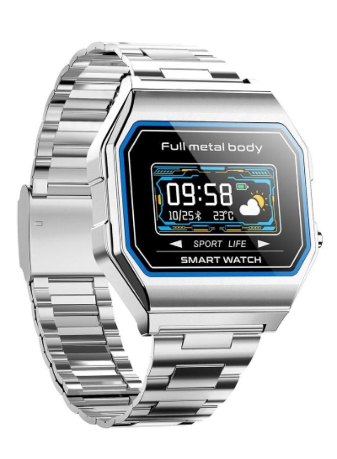 KW18 Smart Watch for Men with Heart Rate & Blood Pressure Monitor, GPS Fitness Tracker, IP67 Waterproof Stainless Steel Sports Smartwatch with Sleep Tracking & Message Notifications for Android & iOS - Image 2