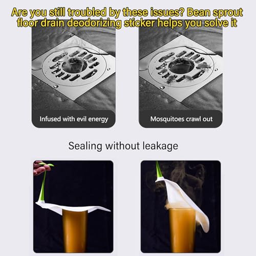 piercing 4 Pcs Drain Cover, Bathroom Drain Cover, Bathroom Sink and Shower Drain Protector, Hair Catcher for Home & Travel Use - Image 5