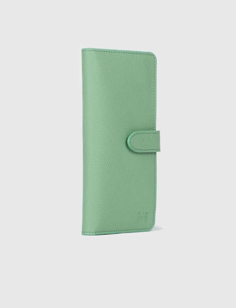Cabani Genuine Leather Green Women's Wallet