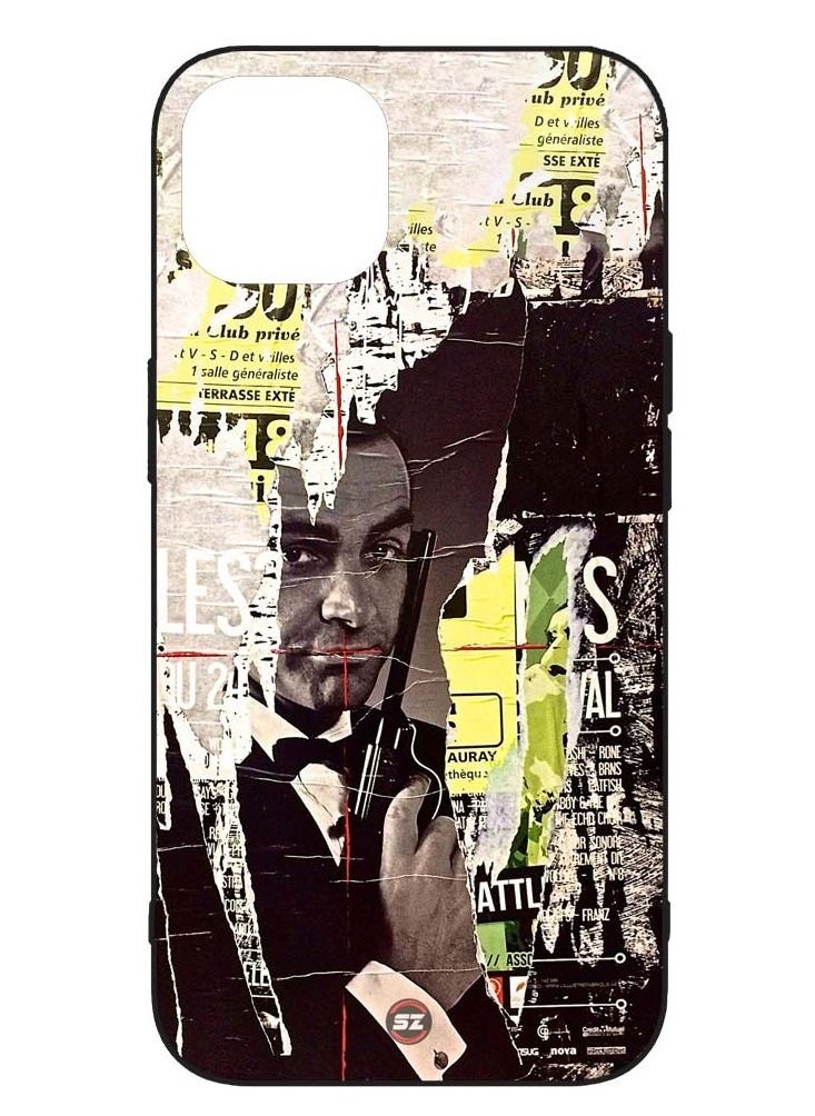 Service Zone Protective Printed Mobile Cover James Bond 007 For Apple iPhone 14  - Image 1