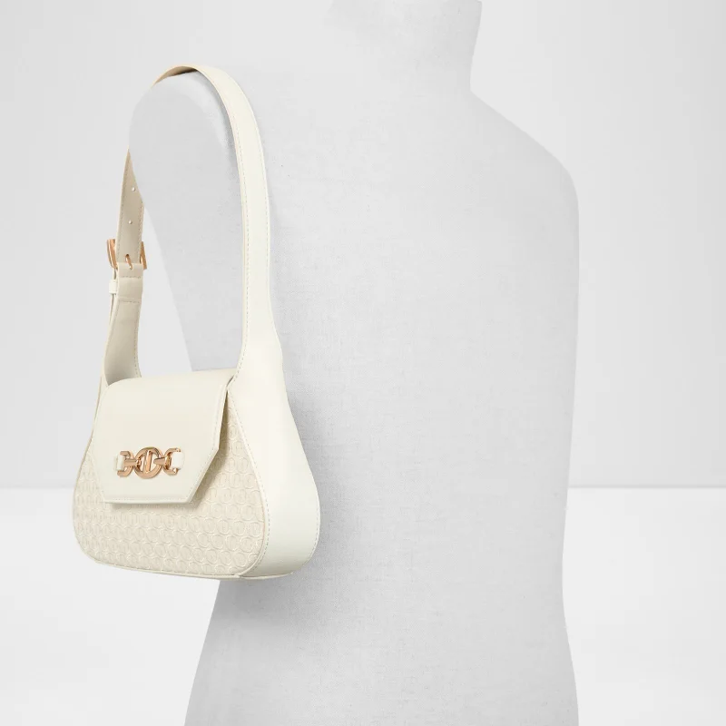 ALDO  RHIANON Metal Accent Flap Shoulder Bag for Women | Best Price UAE