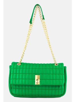 Women Textured Cross Body Bag 27 L x 16 H x 7 W cm, Green - pzsku/ZC4E3DC4B3F4D05188101Z/45/_/1737641900/467ce52d-6d1e-45c0-96b2-45f195de6624