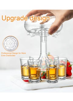 Beverage Dispenser for Beverage Transfer, 6-Cup Dispenser Holder, Perfect for Clubs Home Bars, Casual Happy Hours - pzsku/ZC4E3F1E1E2660BA6108CZ/45/_/1726047326/bcedf7aa-8bb7-46d9-9e63-fa59d1b816c3