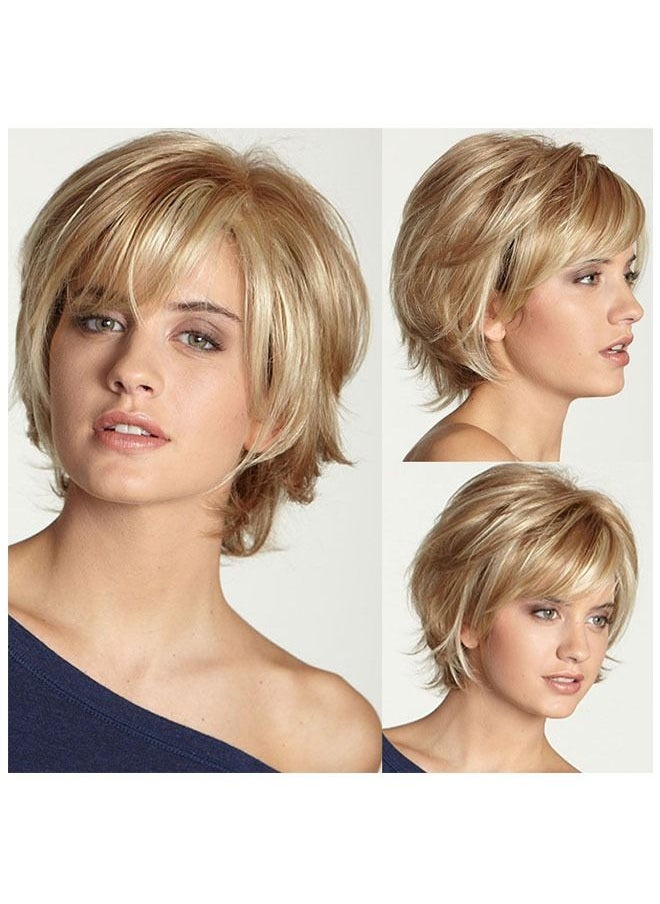 ZCM-HAPPY Straight Hair Short Hair Wig  - Image 1