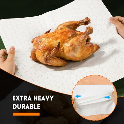 EcoDispose Pre-Cut Insulated Foil Sandwich Wrap Sheets Grease-Resistant for Hot Food (14" x 16",100 PCS) - Image 5
