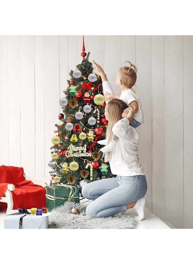 صندوق هدايا مكون 43 قطعة لزينة شجرة الكريسماس - Image 5