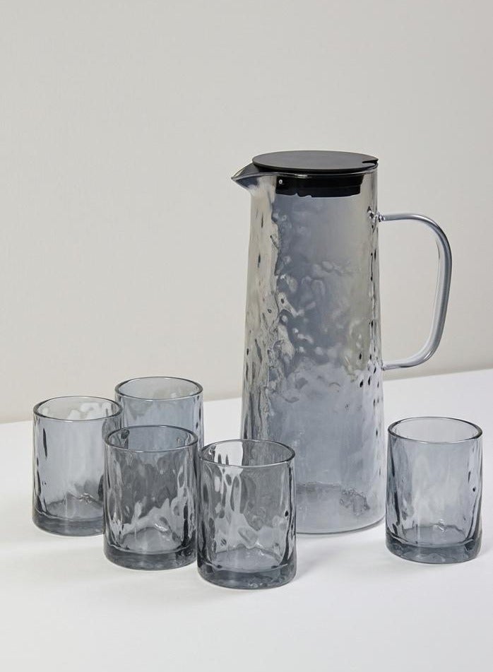 Juice Drink Jug Set with 6 Cups - Image 2