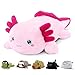 SQEQE Weighted Stuffed Animal Axolotl Soft Weighted Axolotl Plush Toy Cute Hugging Pillow Gift for Kids Adults Home Decoration Valentines Gifts Birthday Present 138 Inch 17 Lb - Image 2