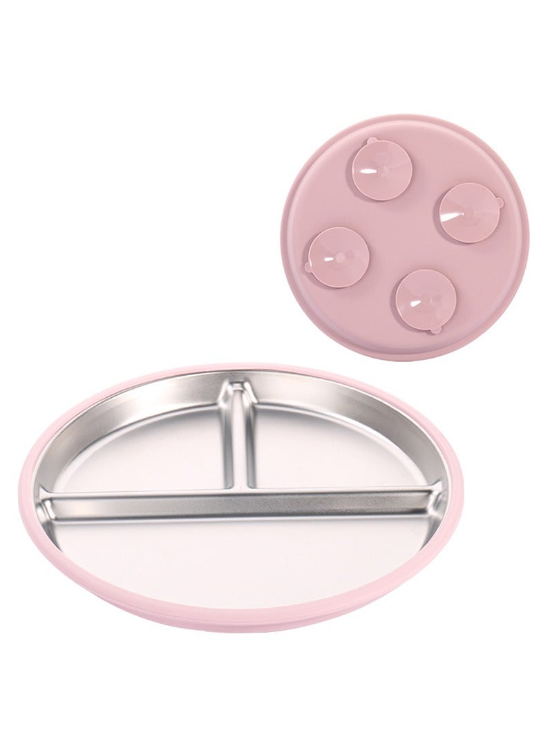 عام أصدقاء Bella's Fteland Steeld Stains Kids لوحة شفط للأطفال ، ألواح الأطفال الصغار غير السامة ، ألواح أطفال من فئة الطعام ، آمنة ، غسالة الصحون ، - Image 1