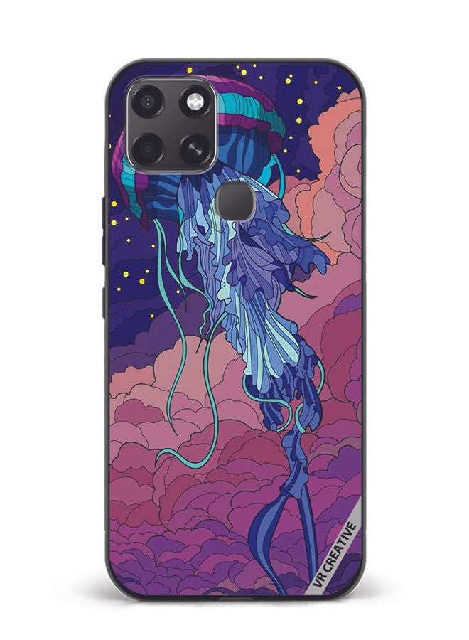 VR CREATIVE Protective Case Cover For Infinix Smart 6 Starfish Design Multicolour - Image 1