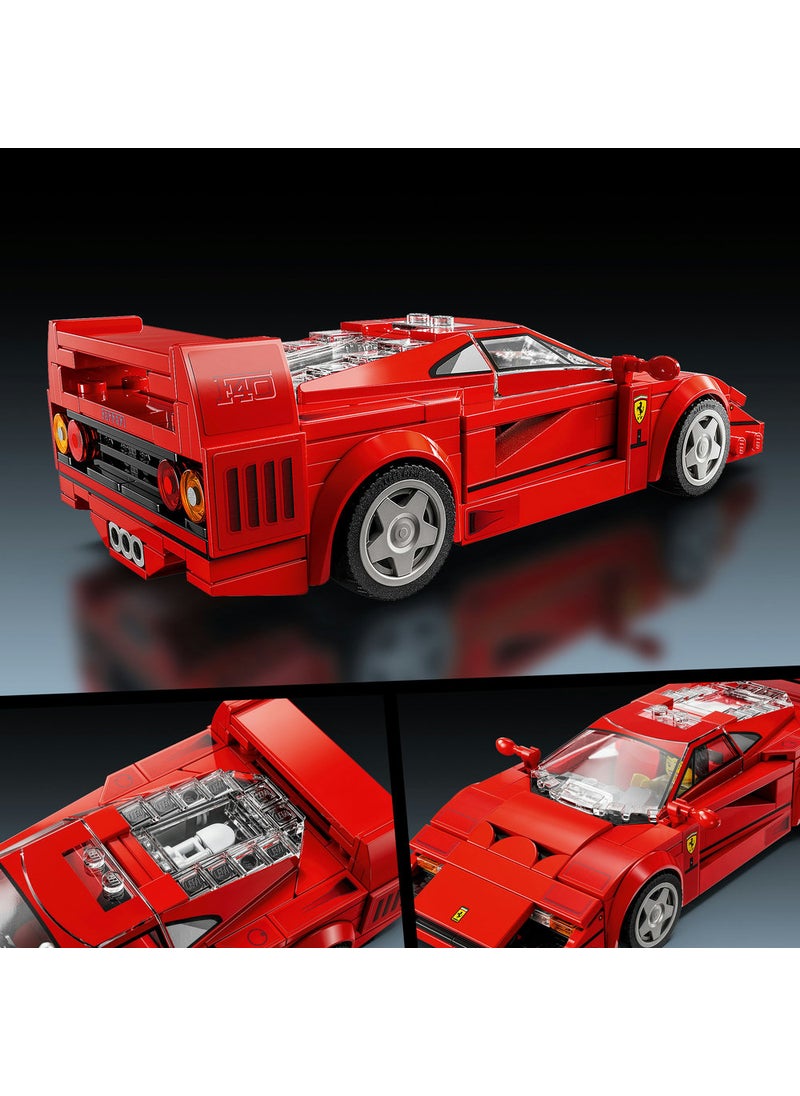LEGO Speed Champions Ferrari F40 Supercar Vehicle Toy 76934 (318) Pieces  - Image 5