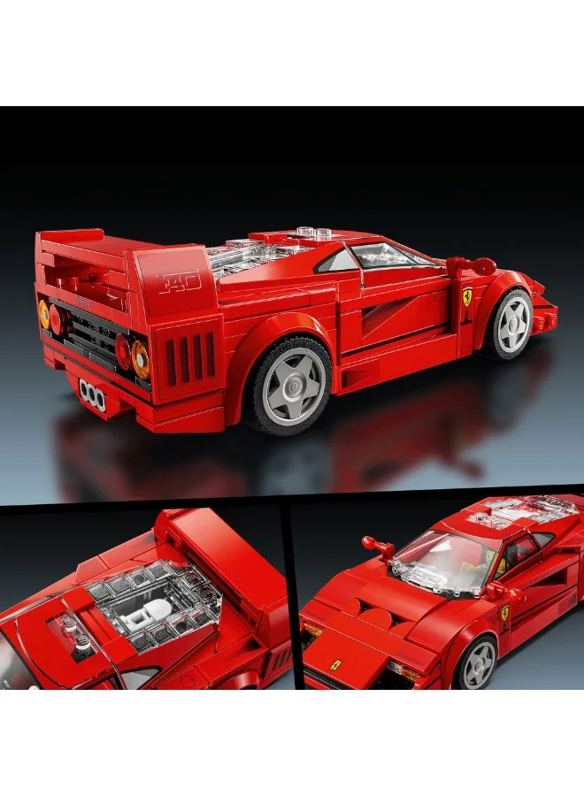 LEGO Speed Champions Ferrari F40 Supercar Vehicle Toy 76934 (318) Pieces