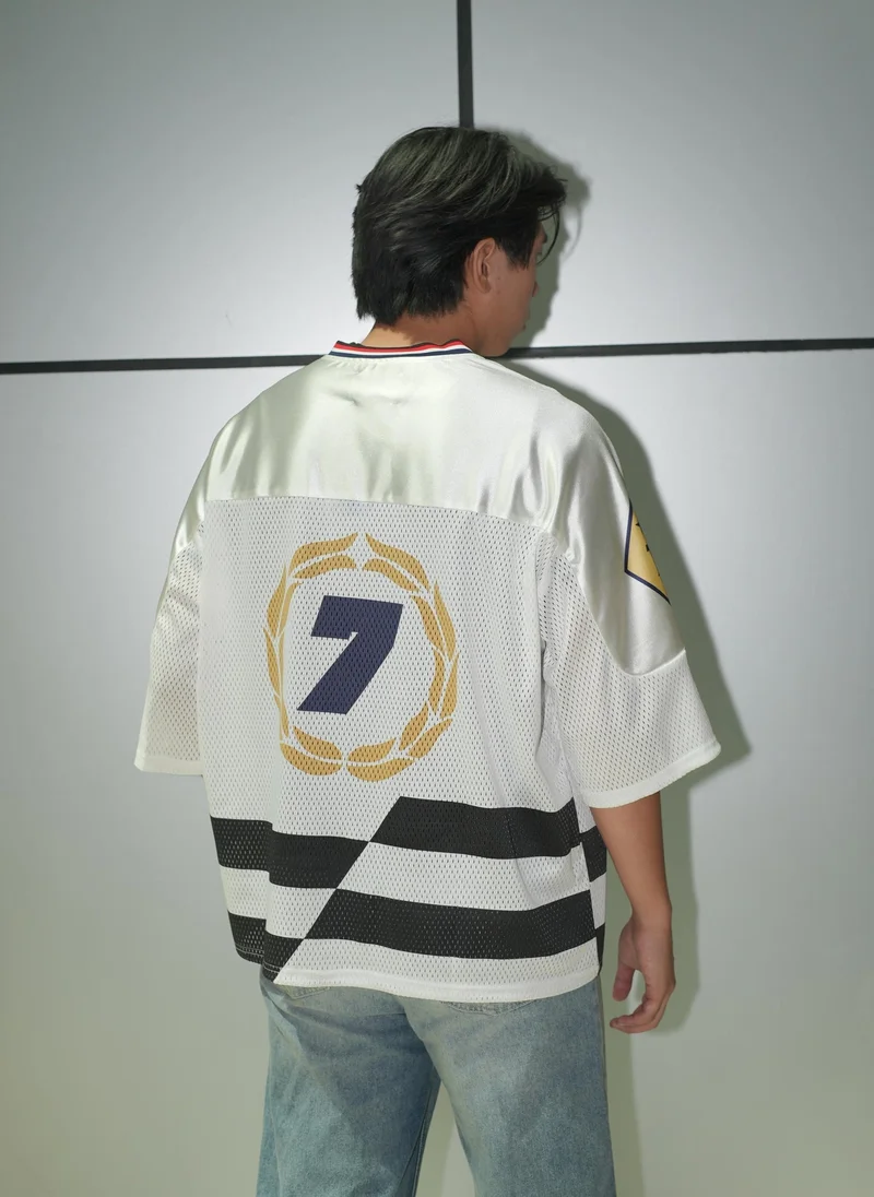 فلاش موب نيشن White FM American Rugby Jersey