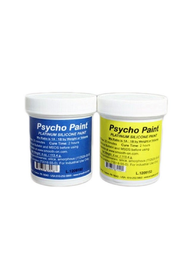 Smooth-On Psycho Paint Platinum Silicone Paint Base 8 Ounce Kit  - Image 1
