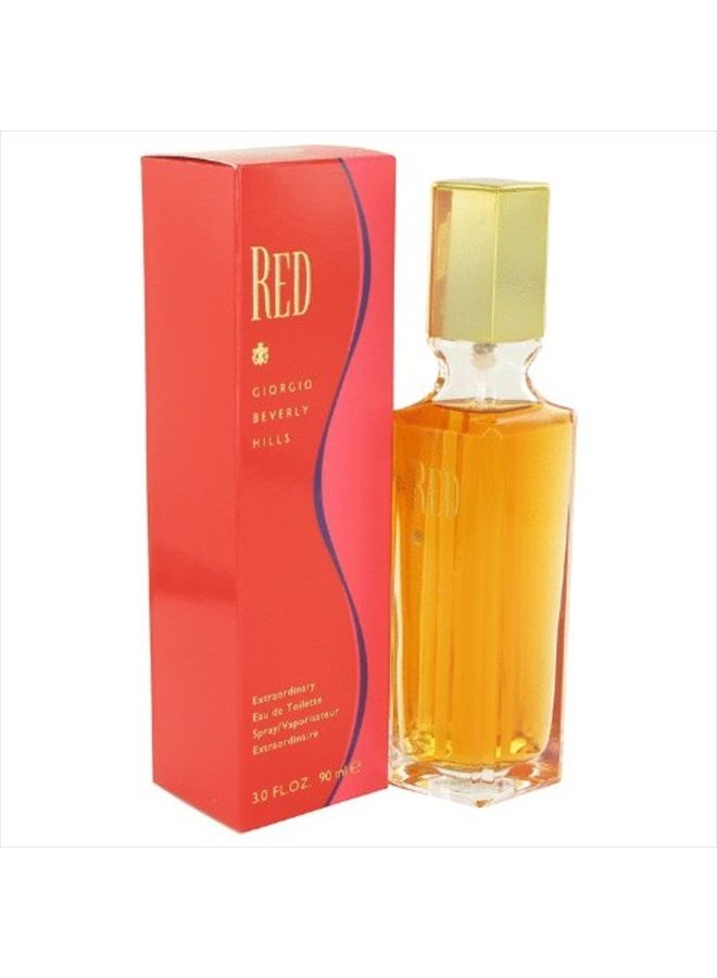 Red for Women 3 oz Eau De Toilette Spray