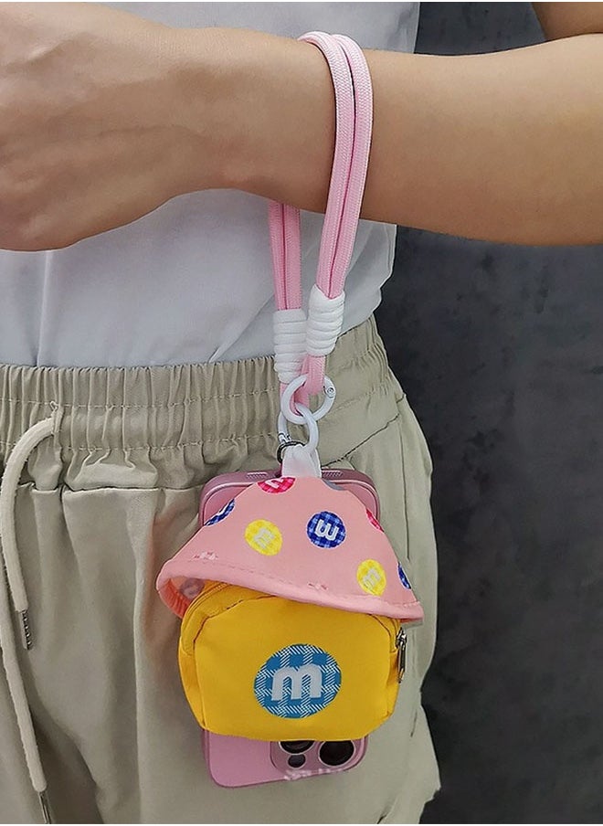 General Cell Phone Lanyard,Crossbody Strap & Wrist Strap, Anti Phone Theft Strap With Bag  - Image 1