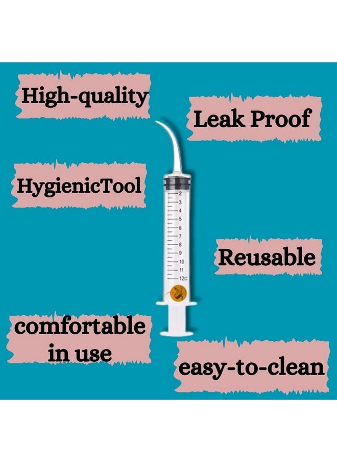 Sage Square 12 Ml Hand Feeding Syringe With Curve Tip | Feeding Needle And Syringe Kit | Precise Feeding Made Simple,Curve Tip Syringe For Birds, Hamsters, Puppies, Kittens, And More  - Image 5