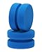 PENTA ANGEL Paint Sponge Applicator PENTA ANGEL 2Pcs 31 Inch DoubleSide Round Detail Sponge Painting Sponges for Acrylic Oil Watercolor Art Paint or Car Waxing Kitchen Cleaning Blue - Image 2