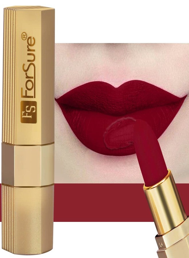 فور شور أحمر شفاه ForSure® Xpression Lipsick طويل الأمد بلمسة نهائية غير لامعة، مجموعة من 3 ألوان مناسبة لجميع درجات لون البشرة، 3.5 جرام لكل لون (لون نيود غير لامع - أحمر مخملي - ماجنتا). - Image 3