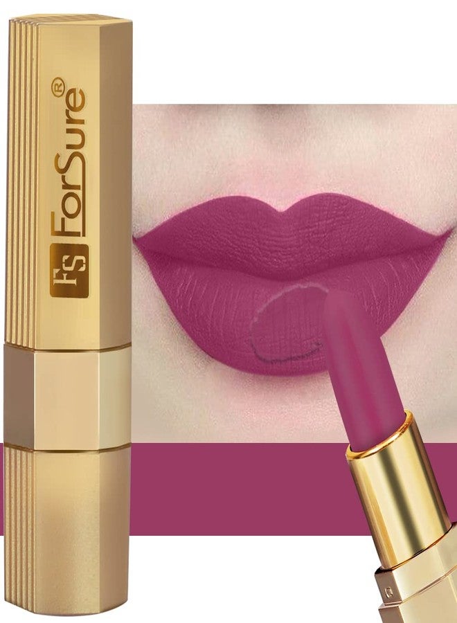فور شور أحمر شفاه ForSure® Xpression Lipsick طويل الأمد بلمسة نهائية غير لامعة، مجموعة من 3 ألوان مناسبة لجميع درجات لون البشرة، 3.5 جرام لكل لون (لون نيود غير لامع - أحمر مخملي - ماجنتا). - Image 2