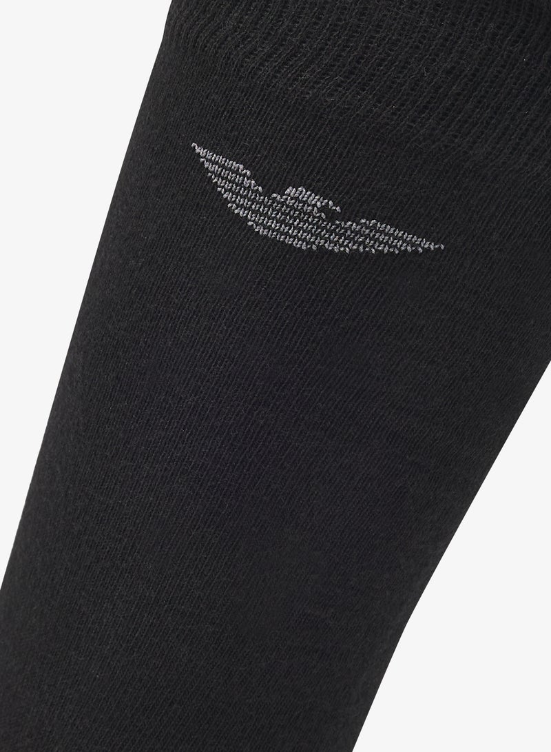 EMPORIO ARMANI 3 Pack Of Logo Crew Socks - Image 5